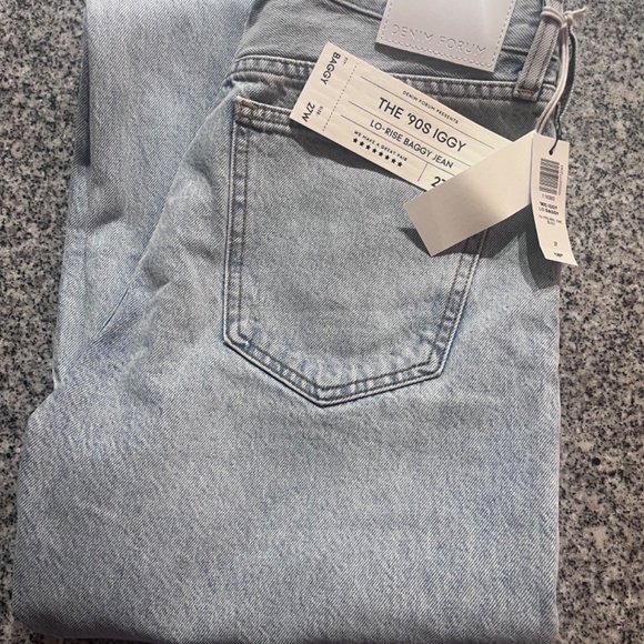 Aritzia denim forum 90's iggy lo-rise baggy jean size 27 - Picture 3 of 3
